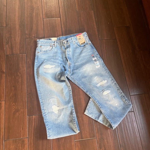 501 93 STRAIGHT FIT MEN'S JEANS/PATCH - Picture 6 of 9